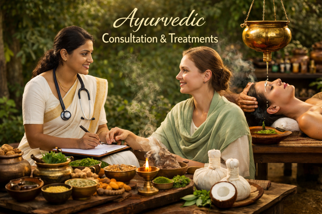 ayurvedic consultation & treatments